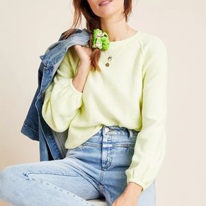 COPY - ANTHROPOLOGIE Emily Puff Sleeve Sweater